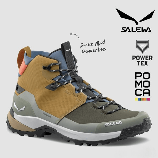 SALEWA PUEZ MID POWERTEX&nbsp;中筒防水登山鞋