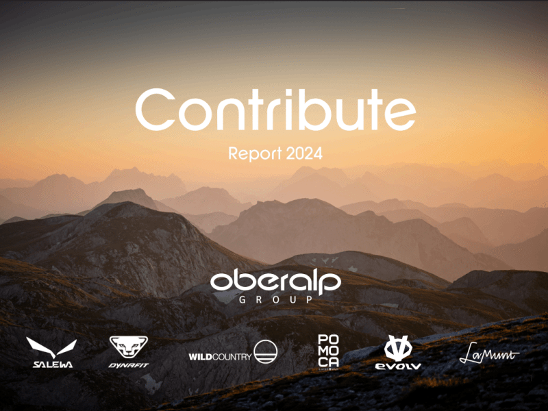 Oberalp 集團 2024&nbsp;年永續經營貢獻報告書